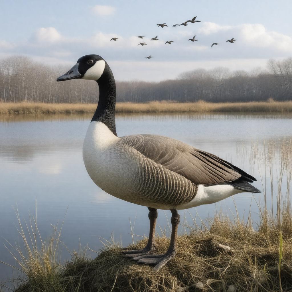 AI-created image of Branta canadensis
