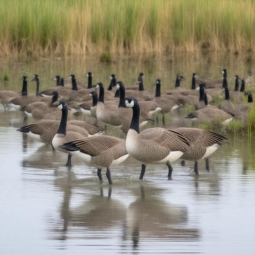 AI-created image of Branta canadensis interior