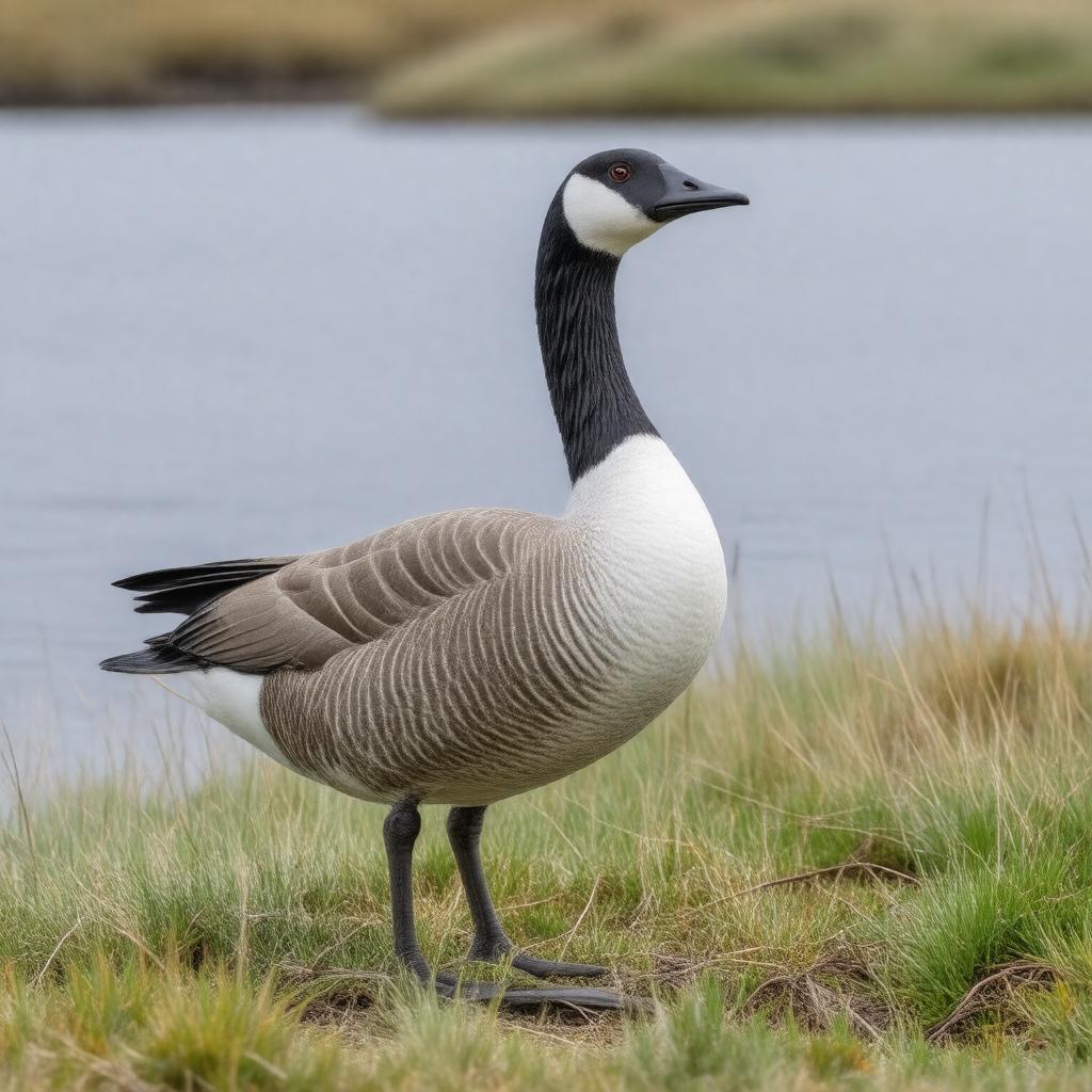 AI-created image of Branta canadensis leucopareia