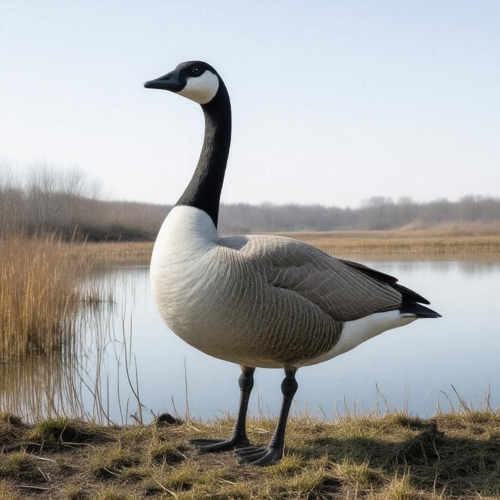AI-created image of Branta canadensis maxima