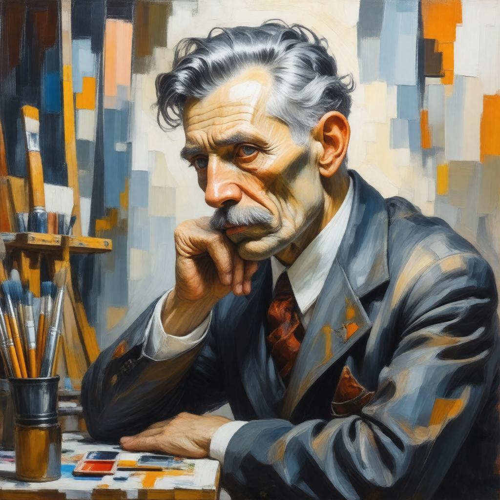 AI-created image of Braque