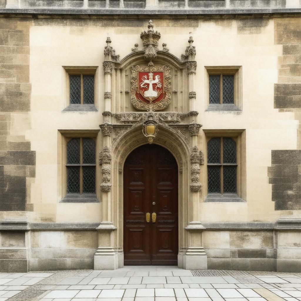 AI-created image of Brasenose College, Oxford