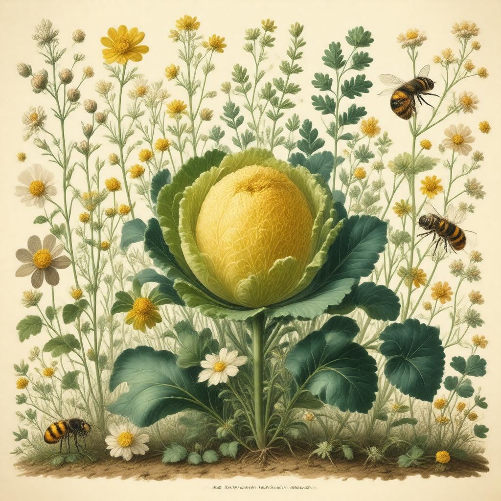 AI-created image of Brassicaceae