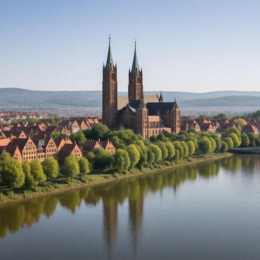 AI-created image of Braunschweig, Germany