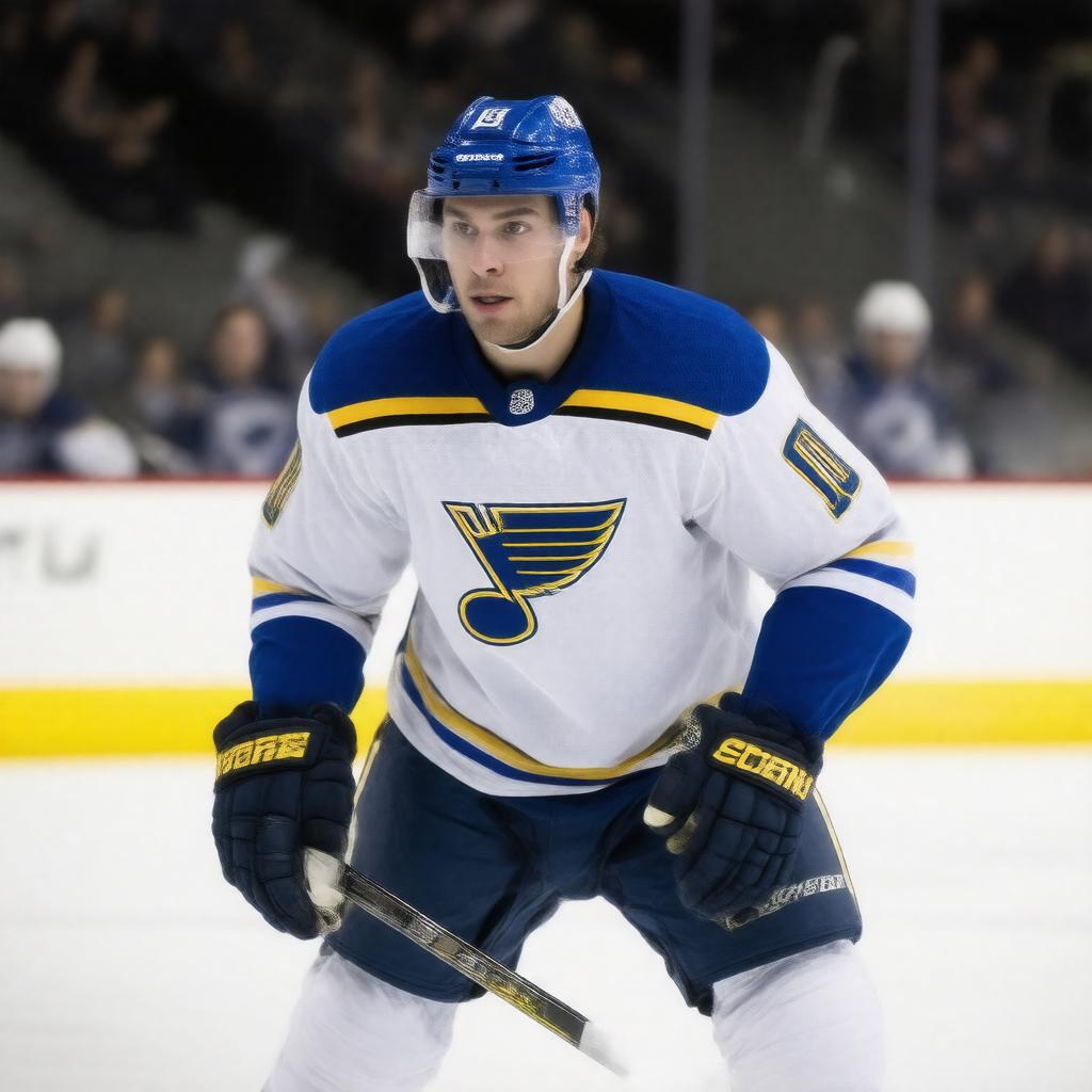 Click to view larger image AI-created image of Brayden Schenn