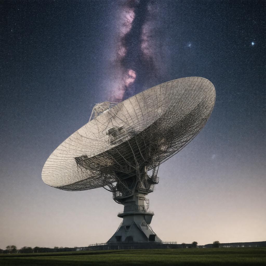 AI-created image of Breakthrough Listen