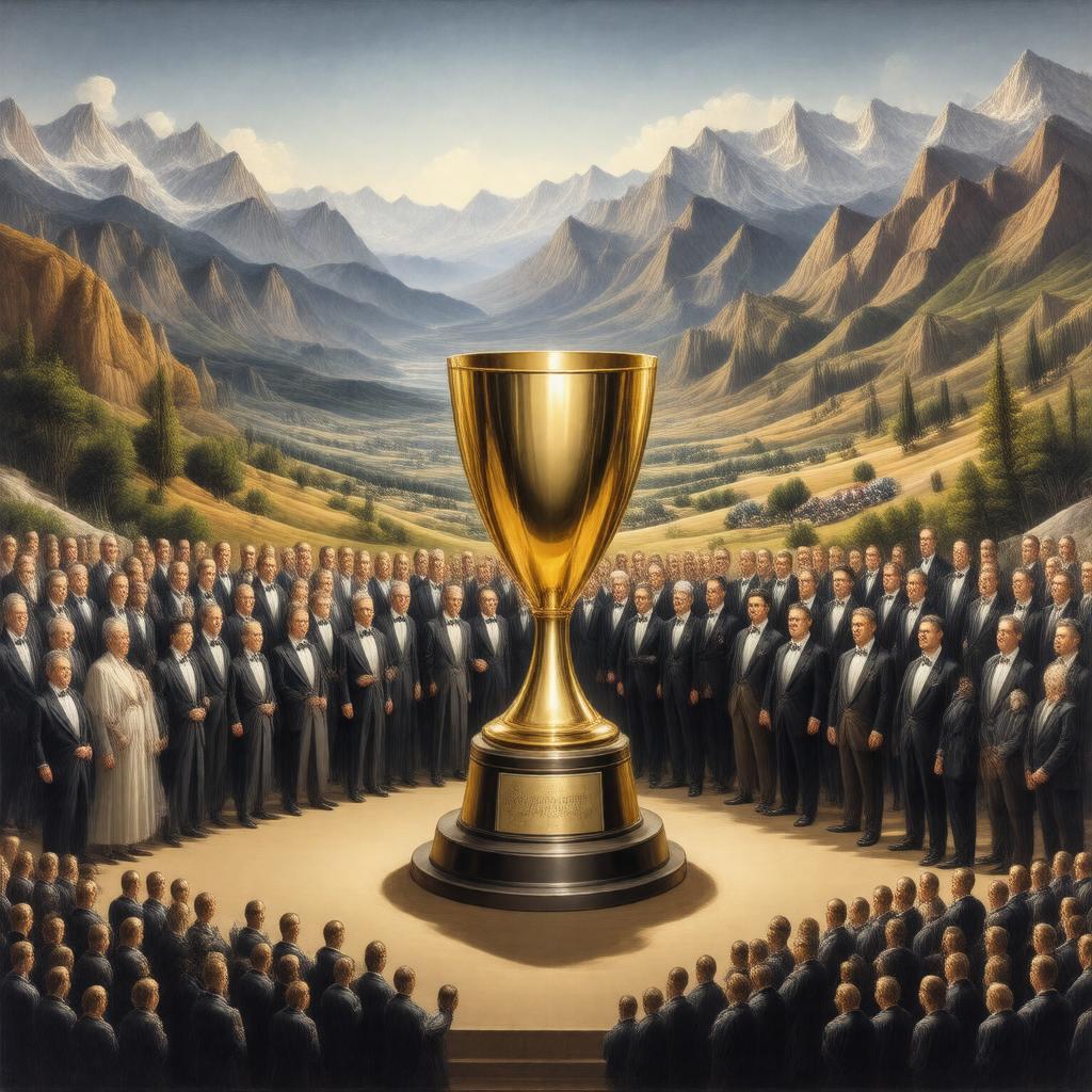AI-created image of Breakthrough Prize
