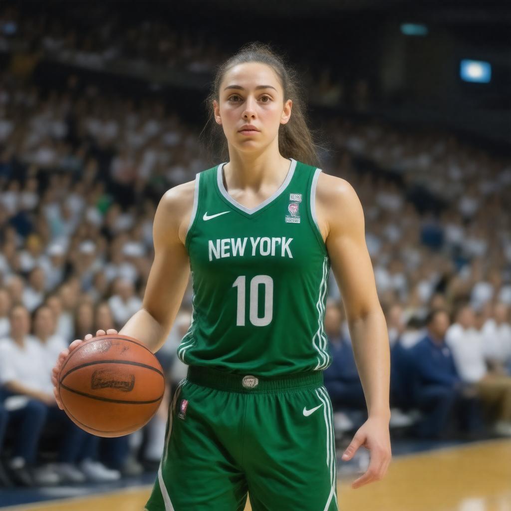 AI-created image of Breanna Stewart