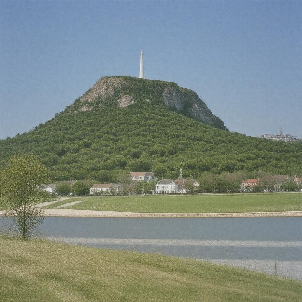 Click to view larger image AI-created image of Breed's Hill