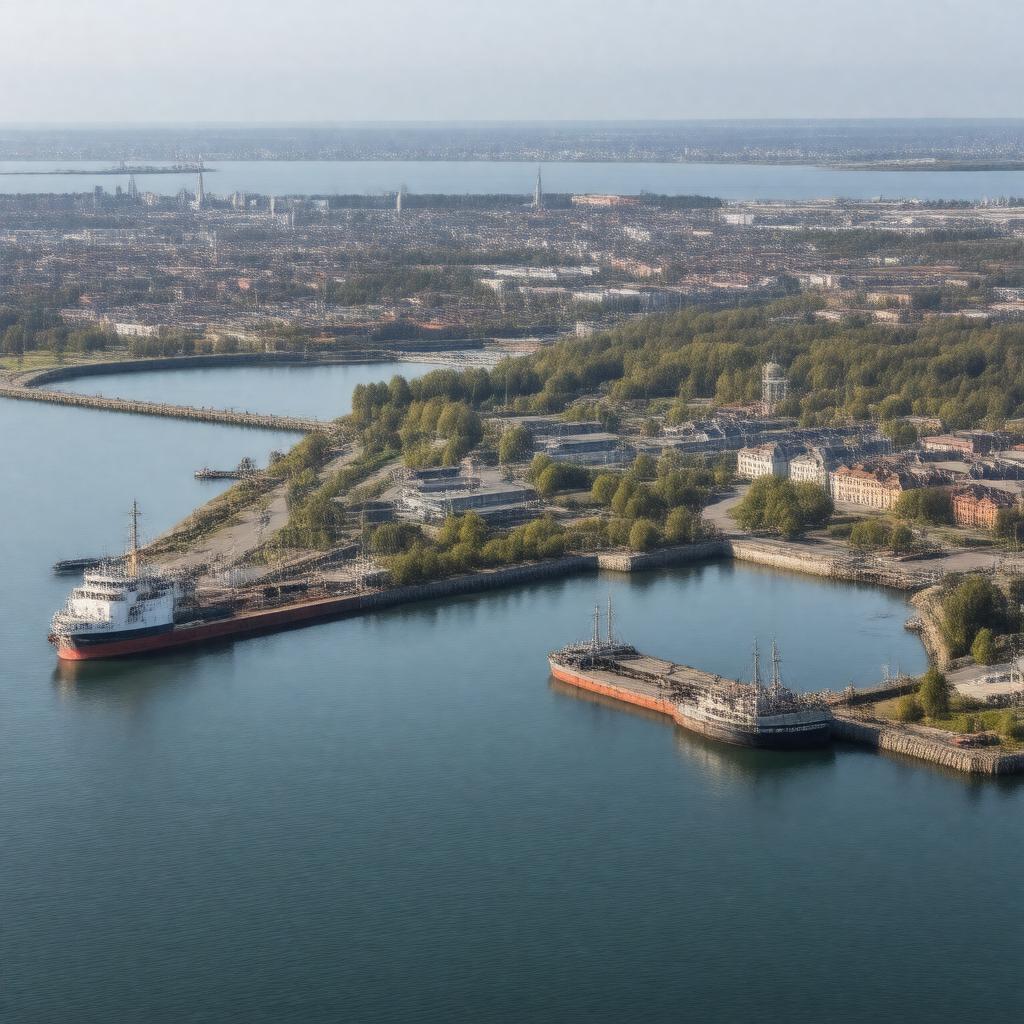 AI-created image of Bremerhaven