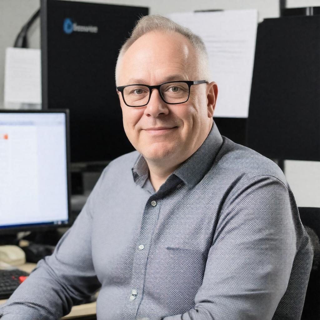 AI-created image of Brendan Eich