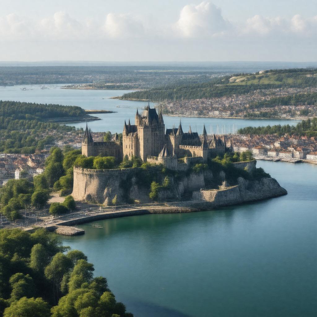 AI-created image of Brest