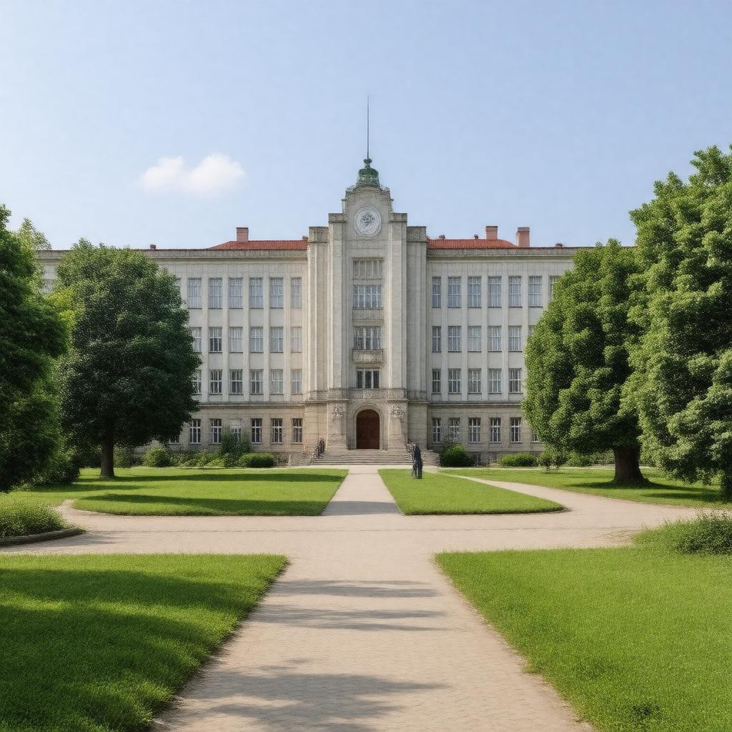 Click to view larger image AI-created image of Brest State Technical University