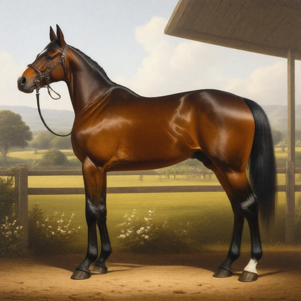 AI-created image of Bret Hanover