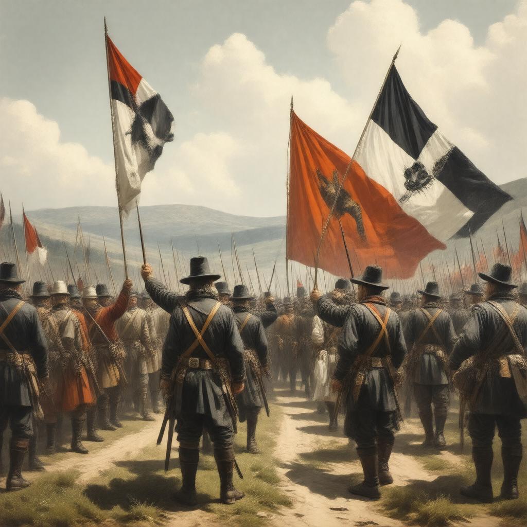 Click to view larger image AI-created image of Breton independence movement