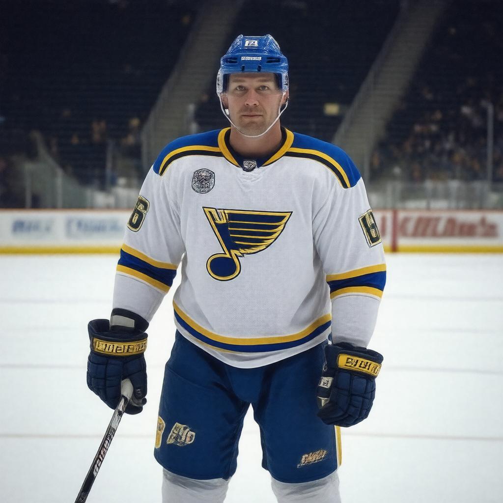 AI-created image of Brett Hull