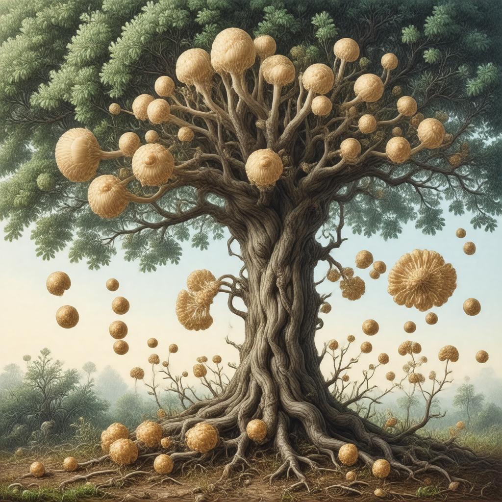 AI-created image of Bretziella fagacearum