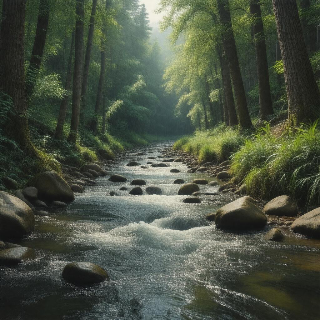 AI-created image of Brewer Creek