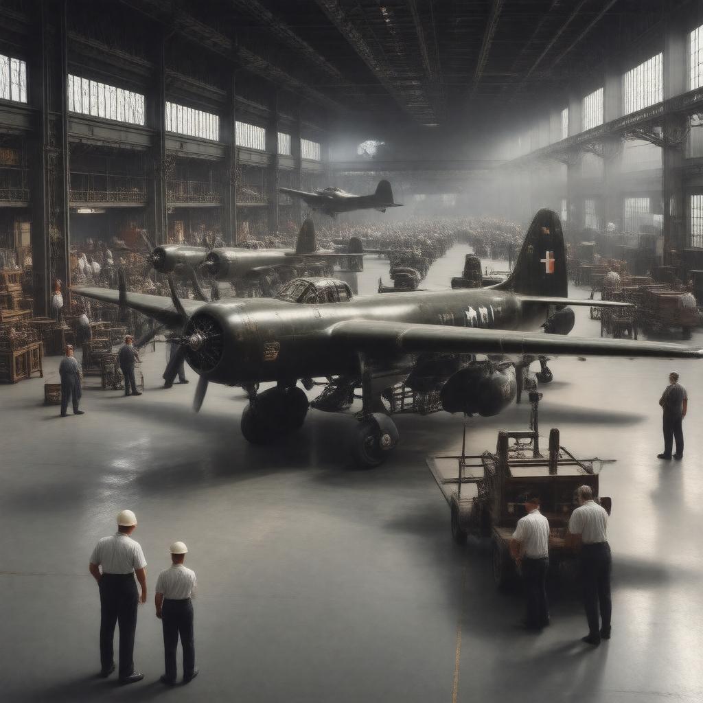 Click to view larger image AI-created image of Brewster Aeronautical Corporation