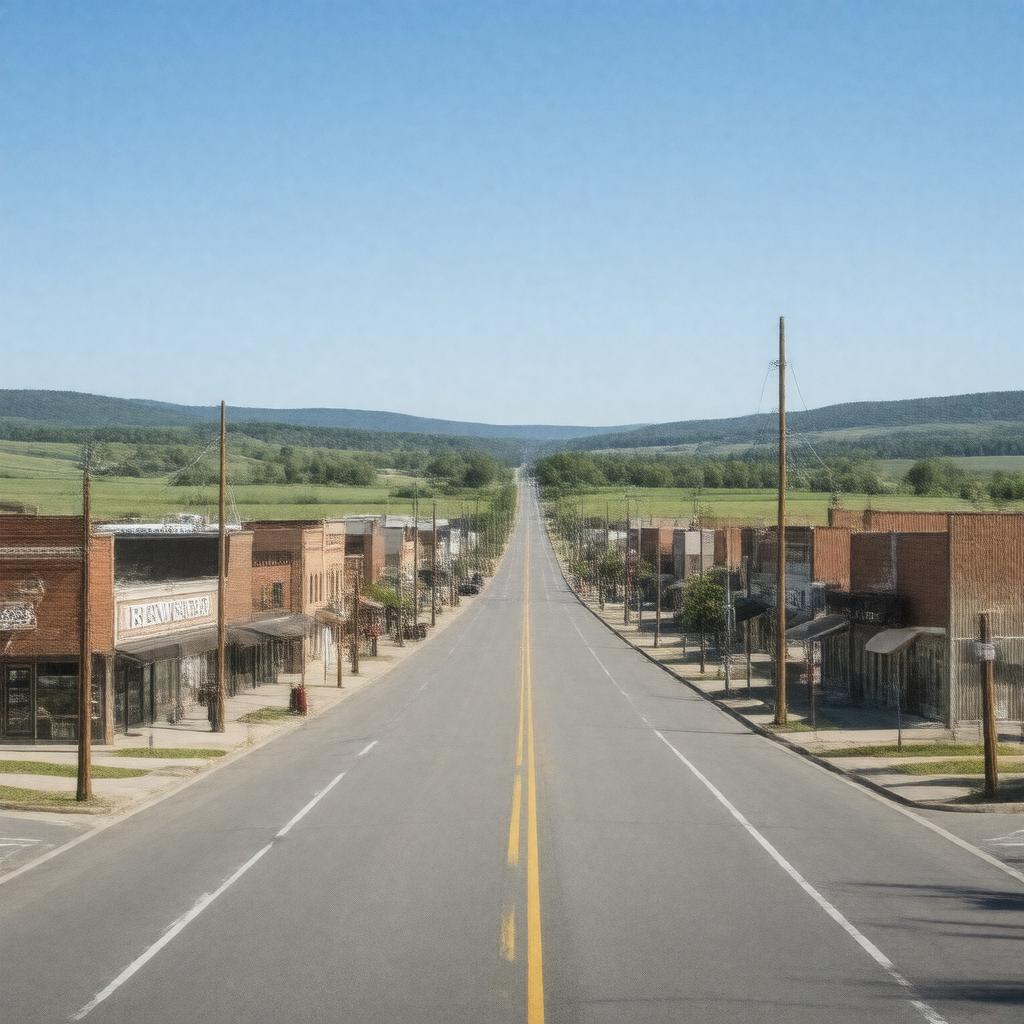 AI-created image of Brewster, Minnesota