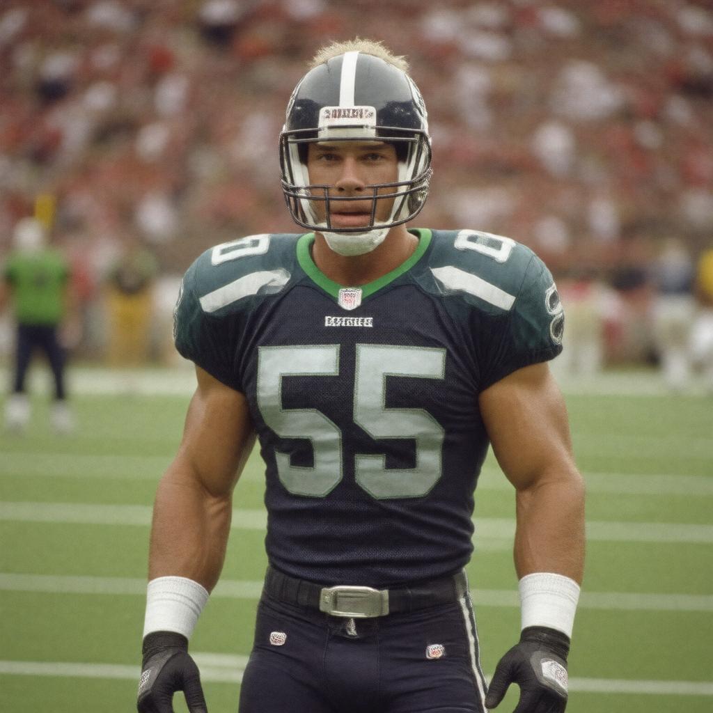 Click to view larger image AI-created image of Brian Bosworth