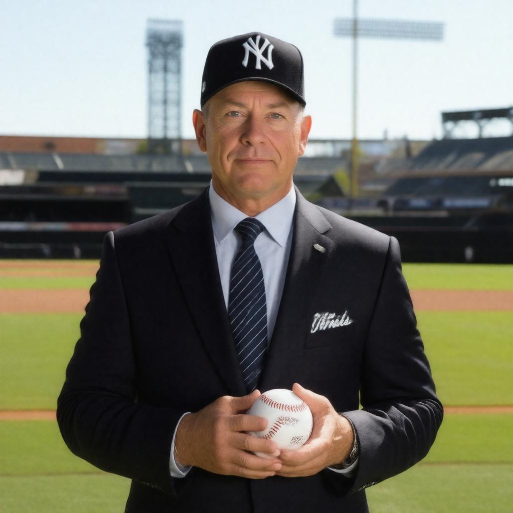 Click to view larger image AI-created image of Brian Cashman