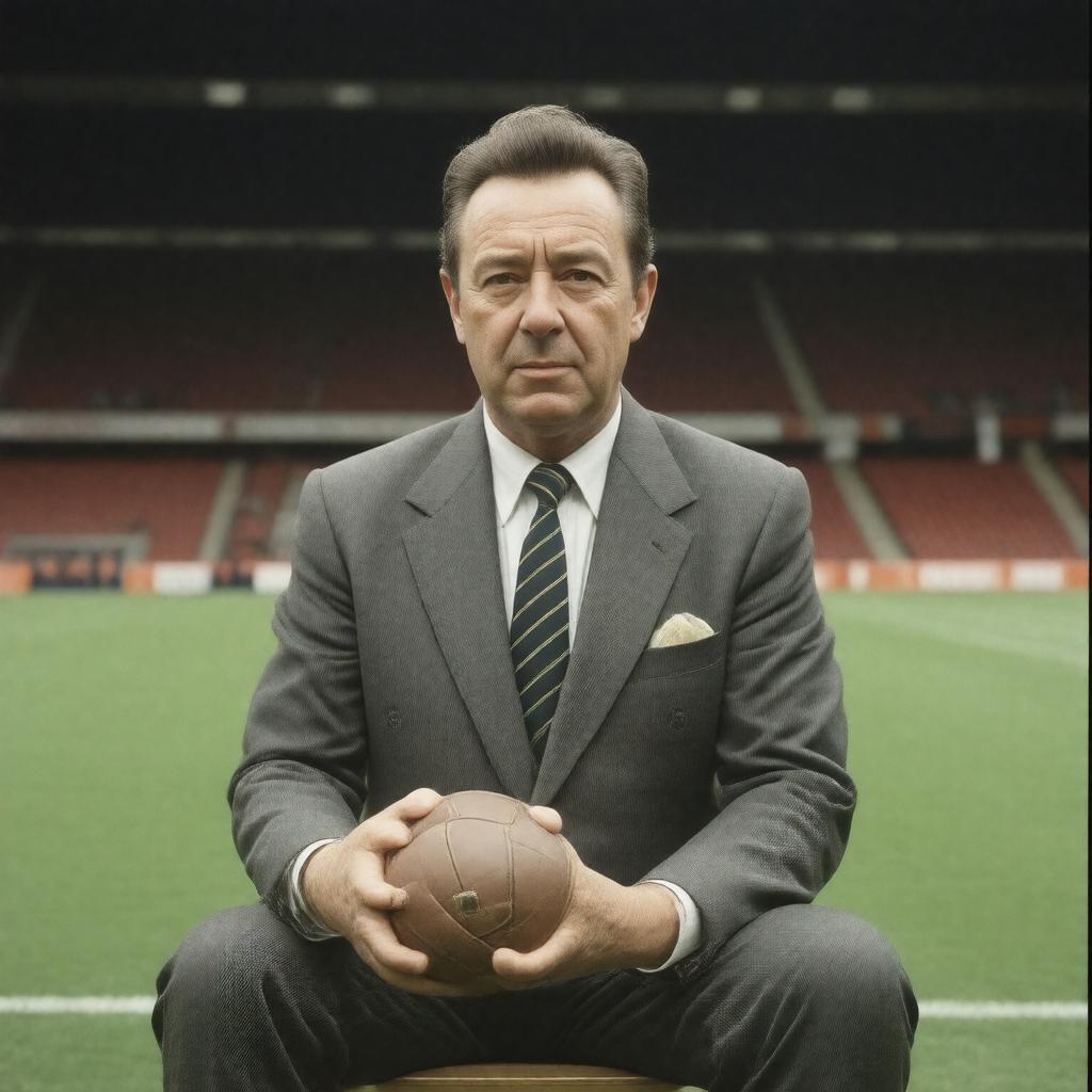 AI-created image of Brian Clough