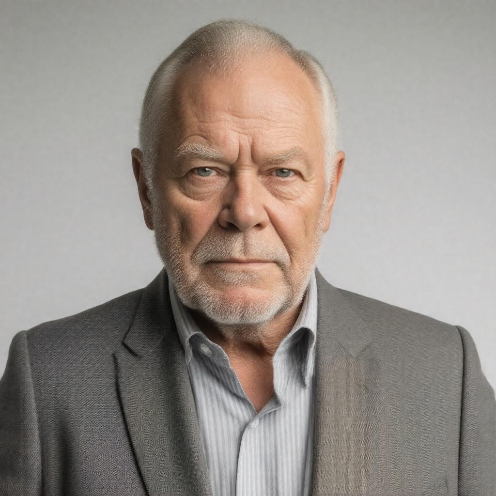 AI-created image of Brian Dennehy