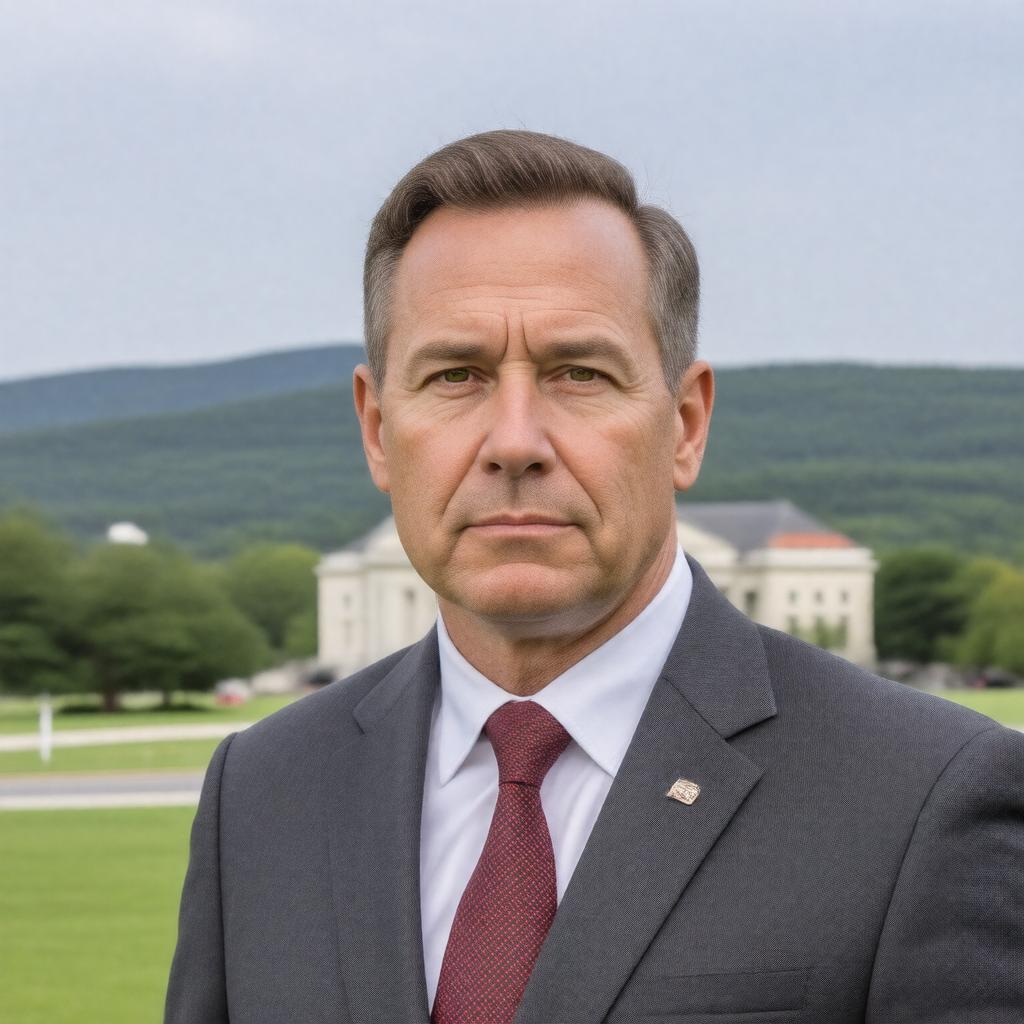 AI-created image of Brian Dubie