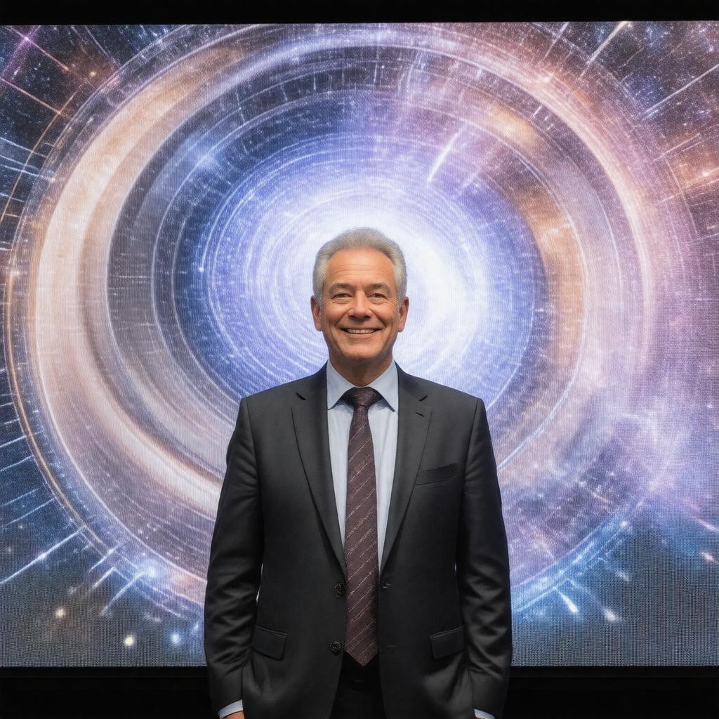 AI-created image of Brian Edward Cox
