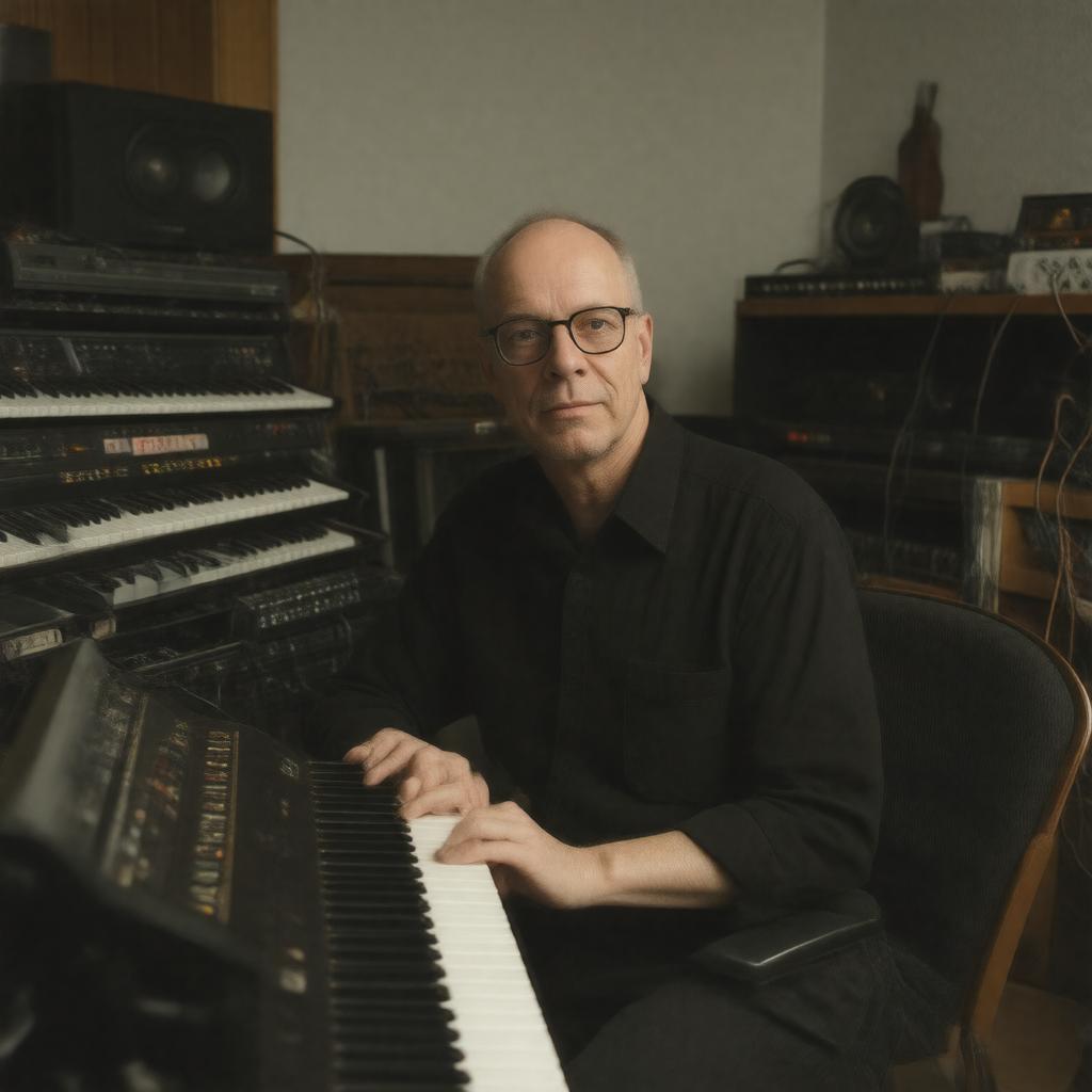 AI-created image of Brian Eno