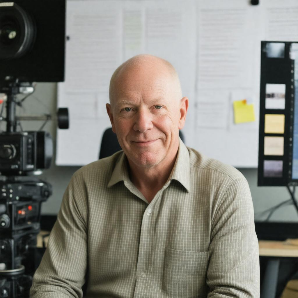 AI-created image of Brian Helgeland