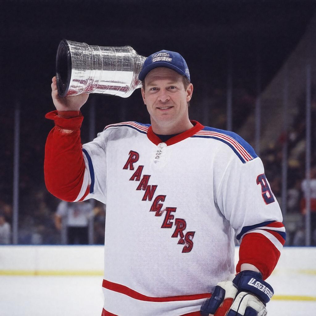 AI-created image of Brian Leetch