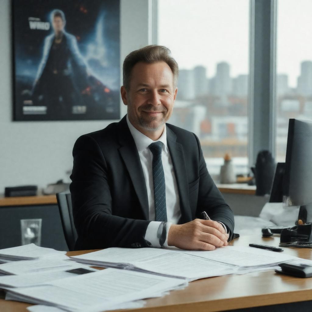 AI-created image of Brian Minchin