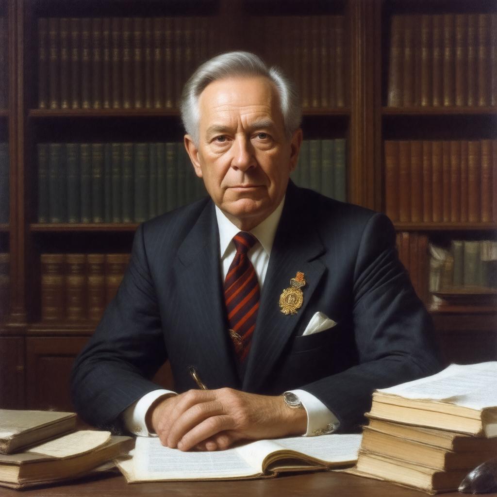 AI-created image of Brian Urquhart