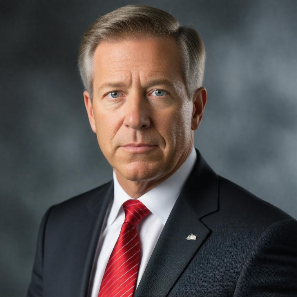 AI-created image of Brian Williams