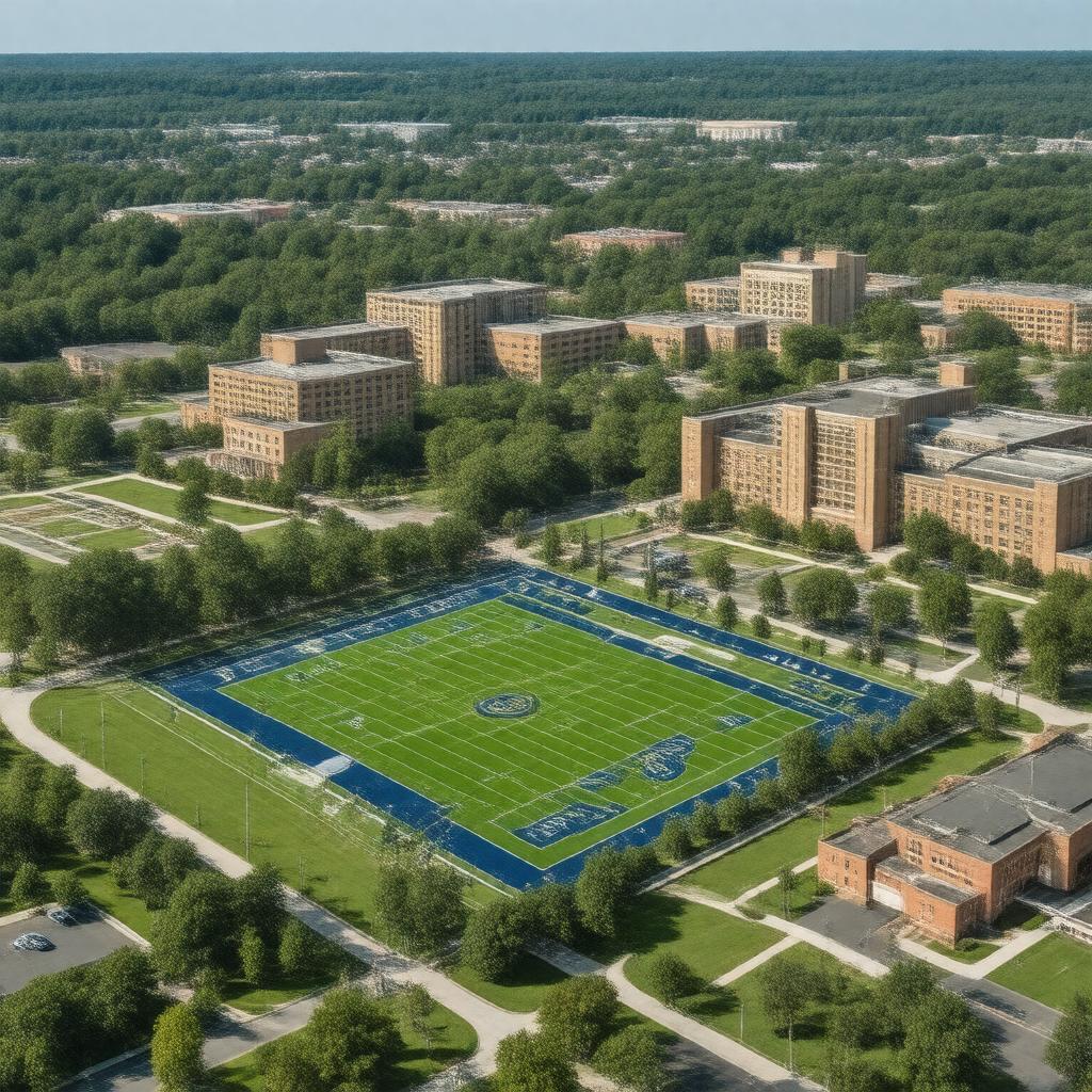 AI-created image of Briar Cliff University