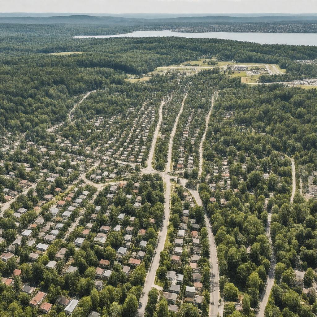 AI-created image of Briarcliff Manor, New York, United States