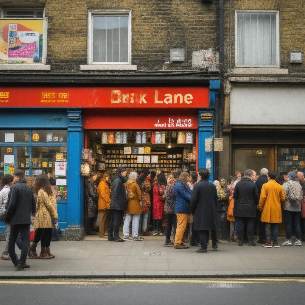 AI-created image of Brick Lane (film)