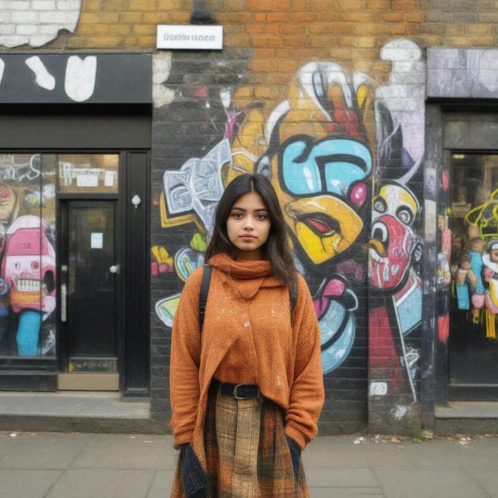 Click to view larger image AI-created image of Brick Lane (novel)