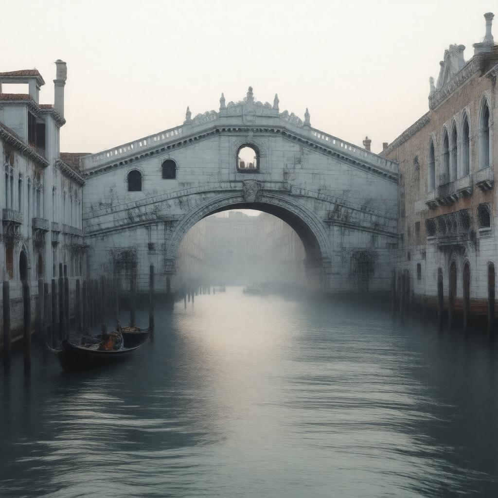 AI-created image of Bridge of Sighs