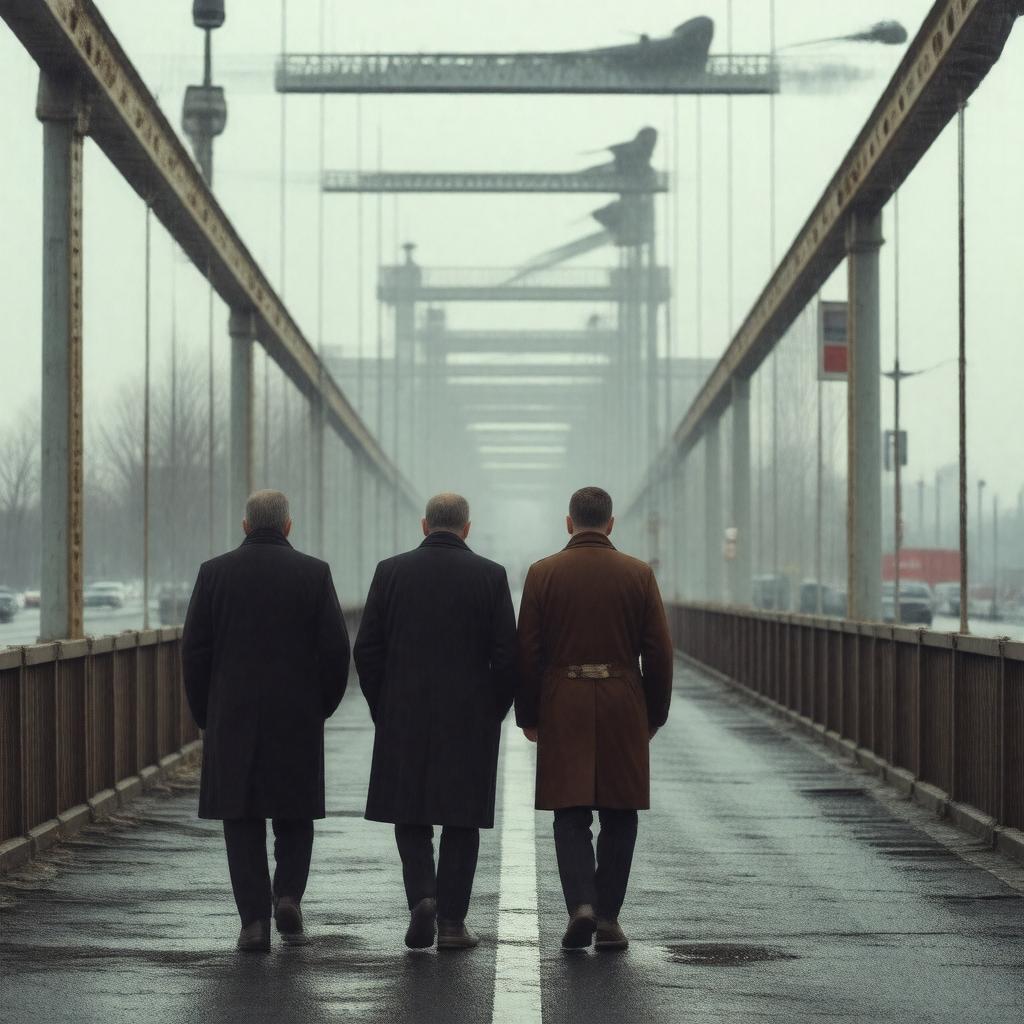 AI-created image of Bridge of Spies