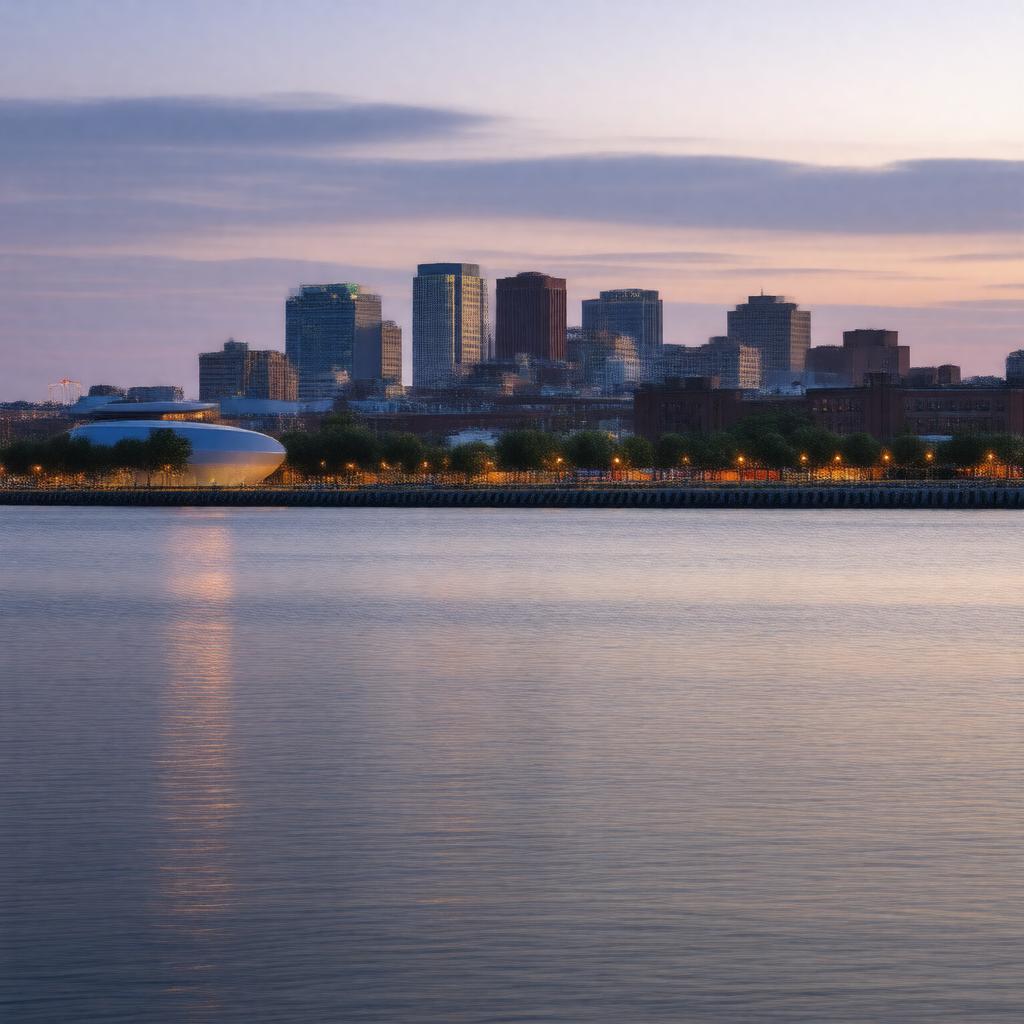 AI-created image of Bridgeport, Connecticut, United States