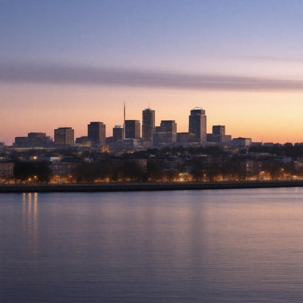 AI-created image of Bridgeport, Connecticut