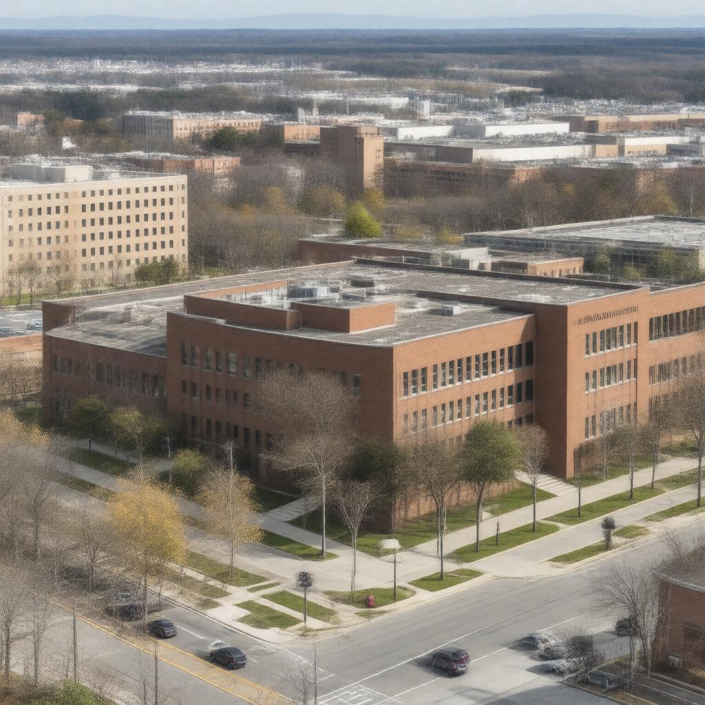 AI-created image of Bridgeport Hospital