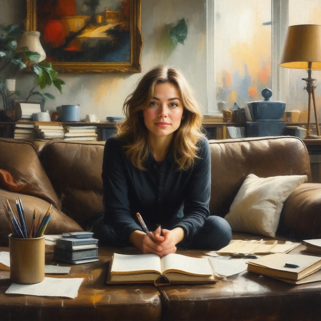 Click to view larger image AI-created image of Bridget Jones's Diary (film)