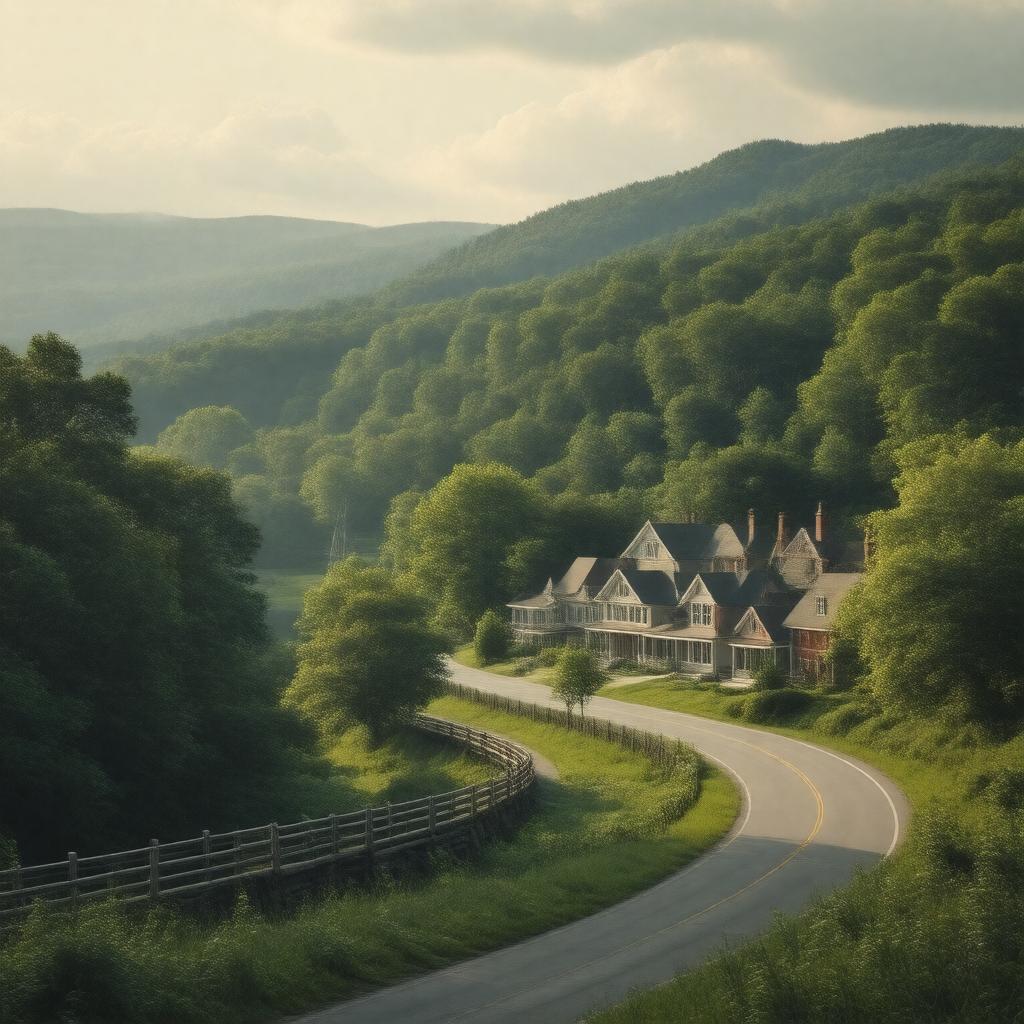 Click to view larger image AI-created image of Bridgewater, Connecticut