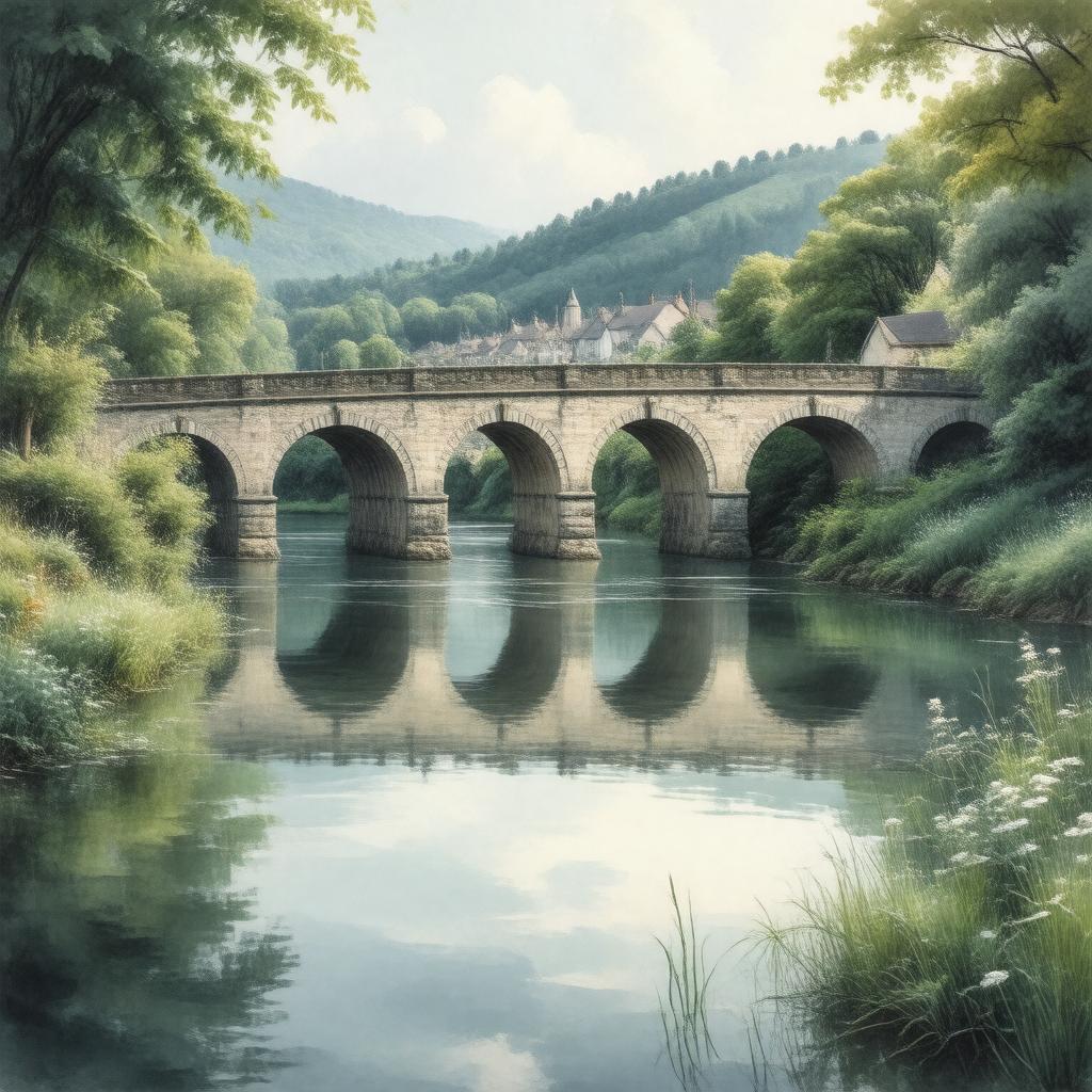 AI-created image of Bridgewater (surname)