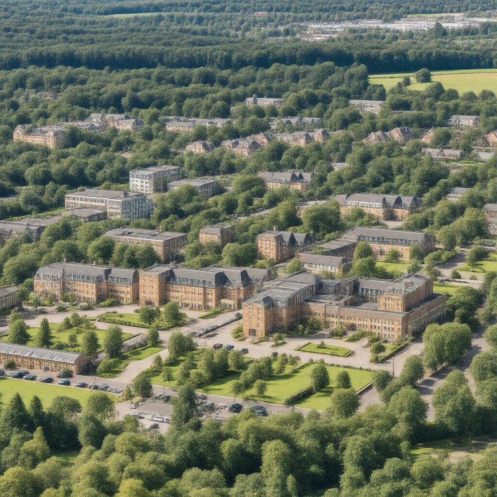 AI-created image of Bridgwater & Taunton College