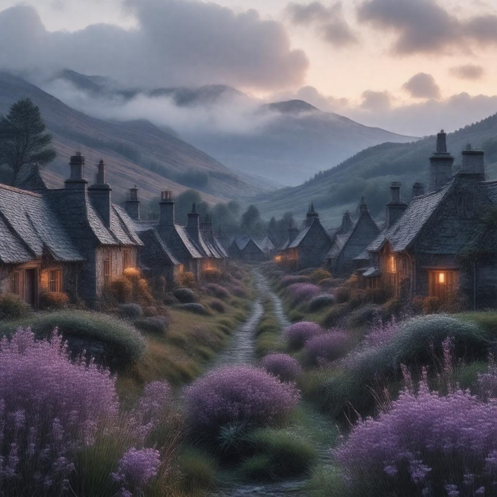 AI-created image of Brigadoon